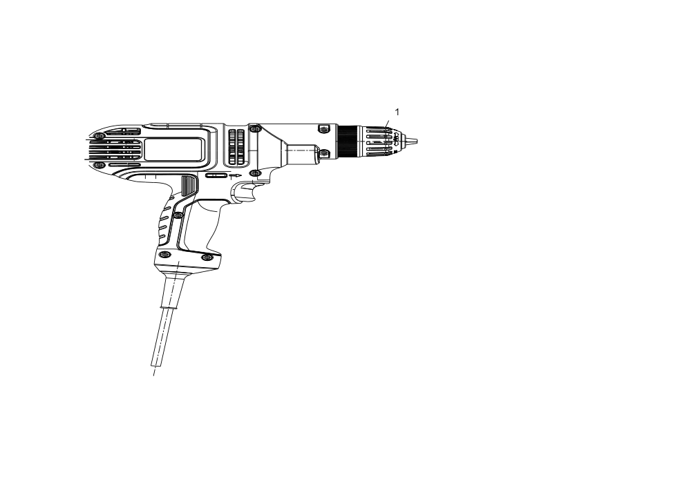 Exploded Diagram A Diagram and Parts List for BDED200C Type 1 Black and Decker Drill